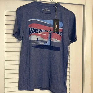 NWT Vineyard Vines Designer Men’s Lighthouse Island T-Shirt / Top Small